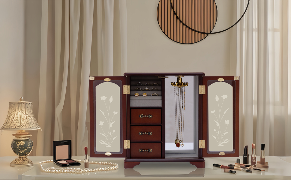 1033-棕色珠宝盒