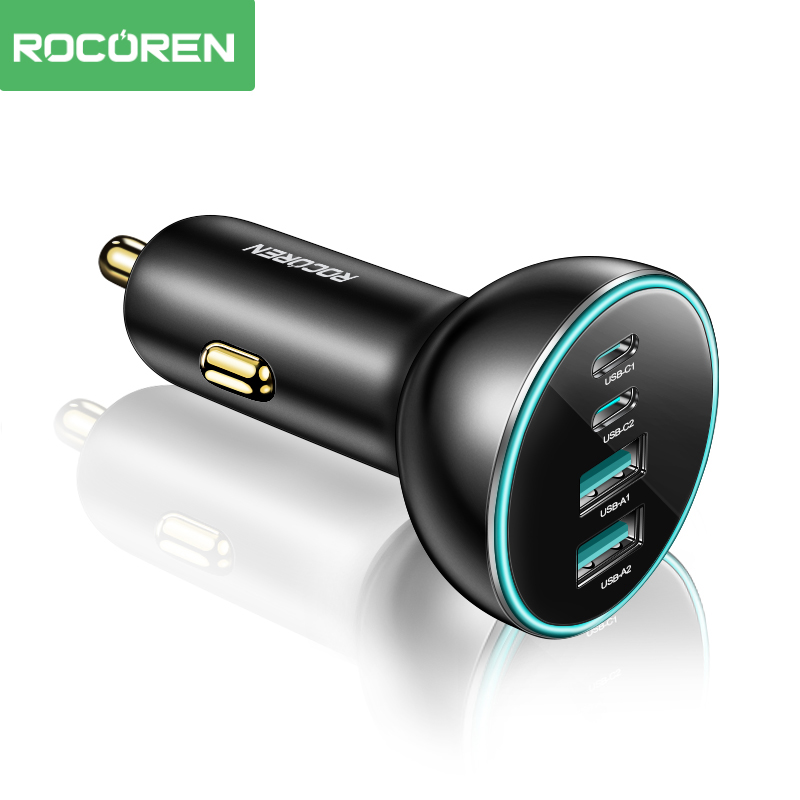 Zhongxiang series car charger 2C+2A 90W