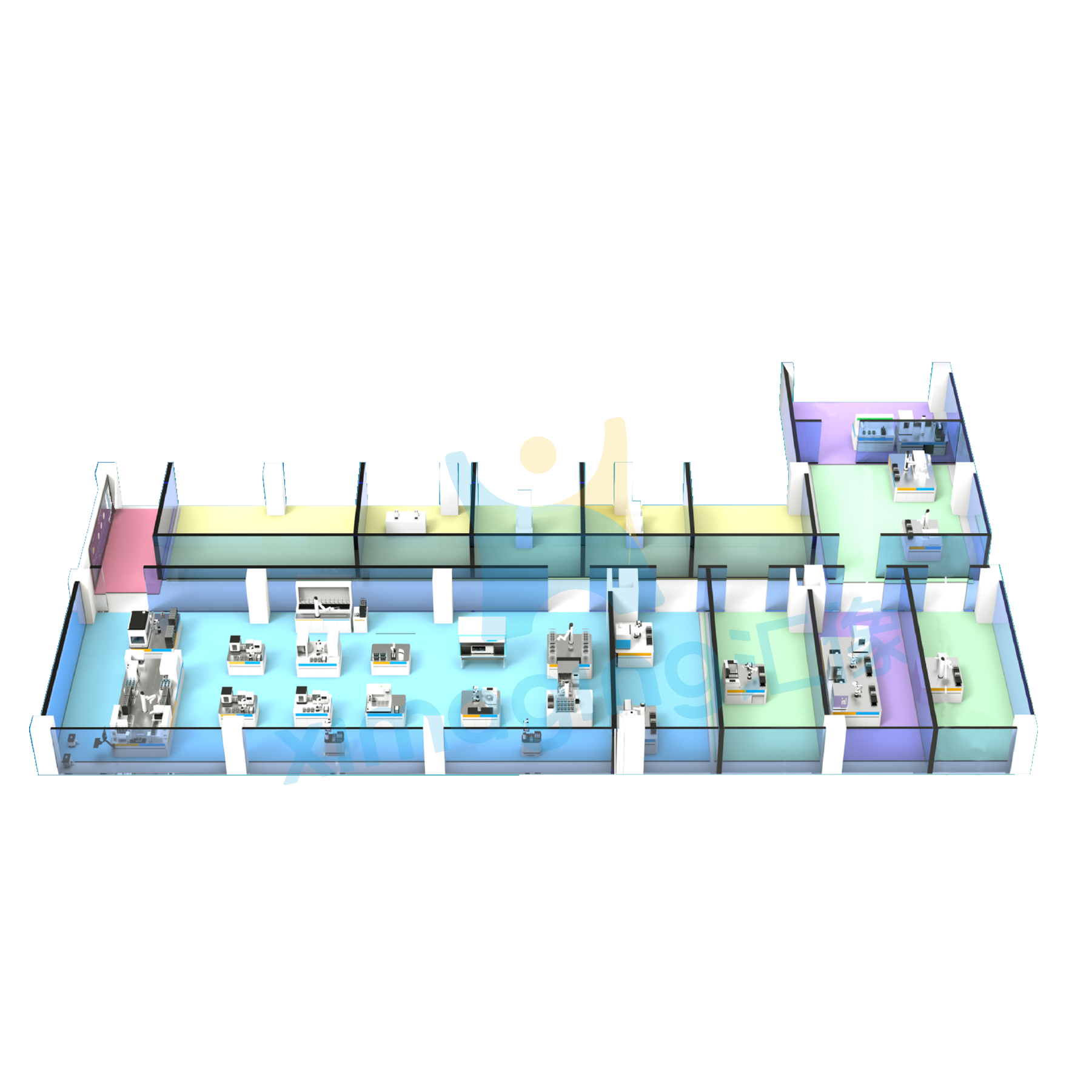 智慧水质检测自动化实验室