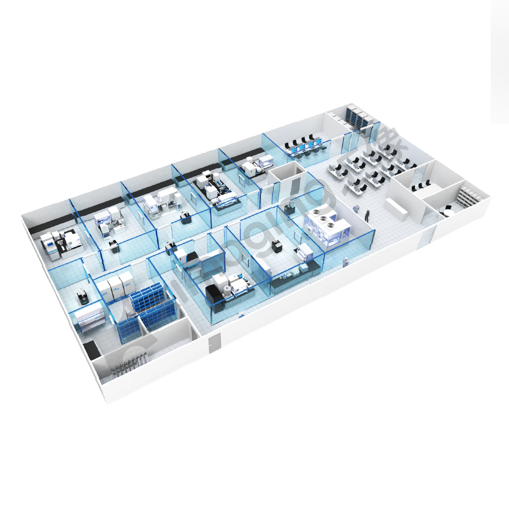 智能药物研发全流程实验室