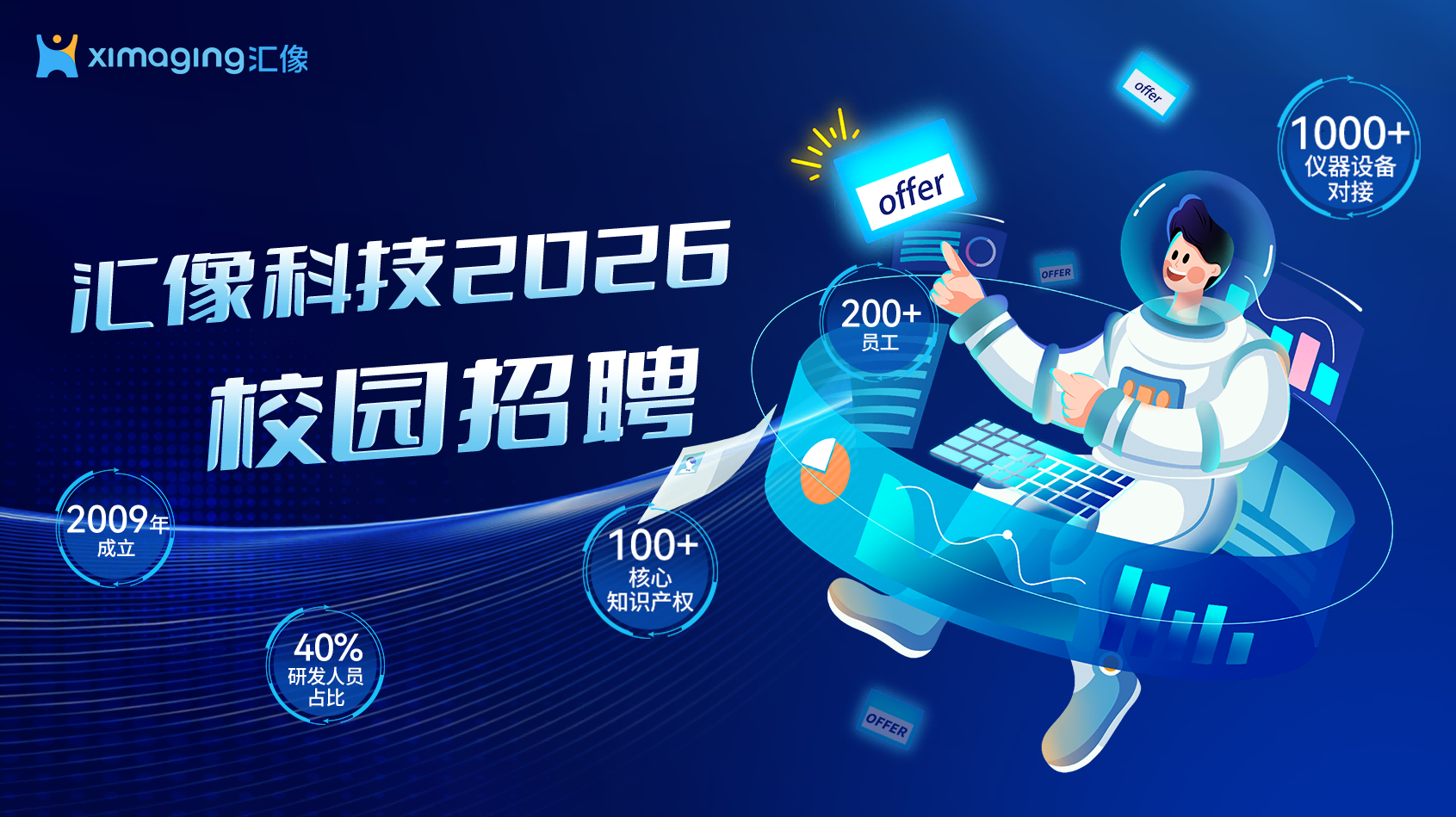 汇智聚力，共筑未来｜汇像科技校园招聘启动