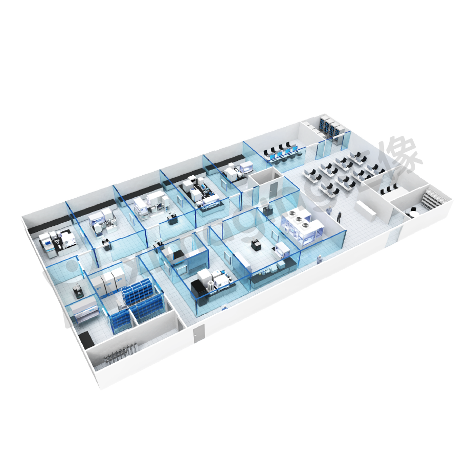 智能药物研发全流程实验室