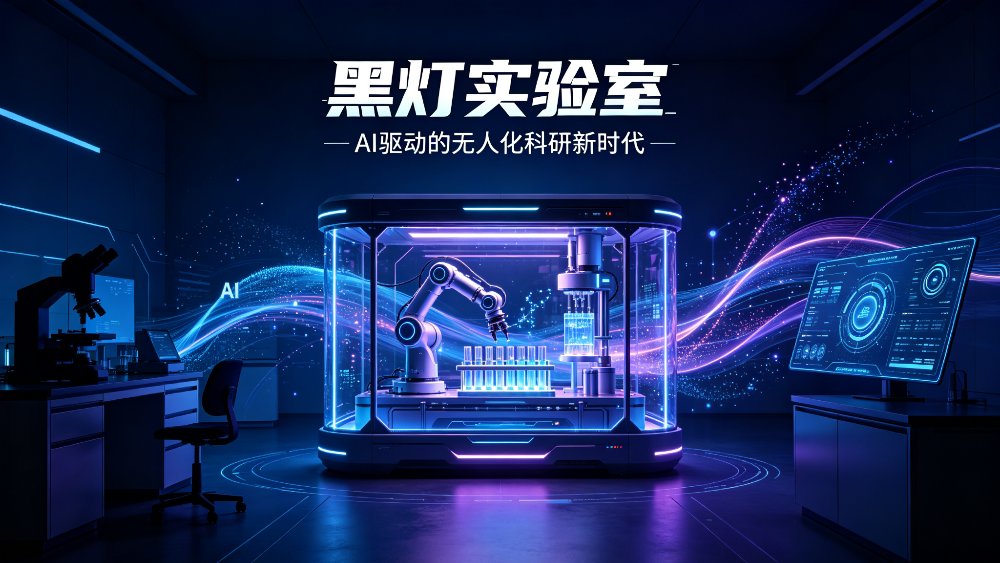 黑灯实验室落地实录：从技术蓝图到产业实景