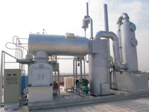 小型垃圾焚烧资源化处理装置----利用焚烧炉产生的渣产出陶粒或做建材