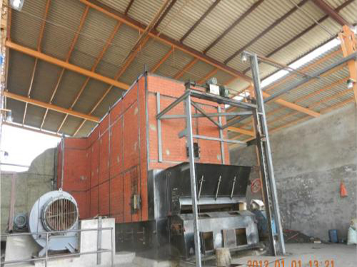 间热式卧式燃煤热风炉