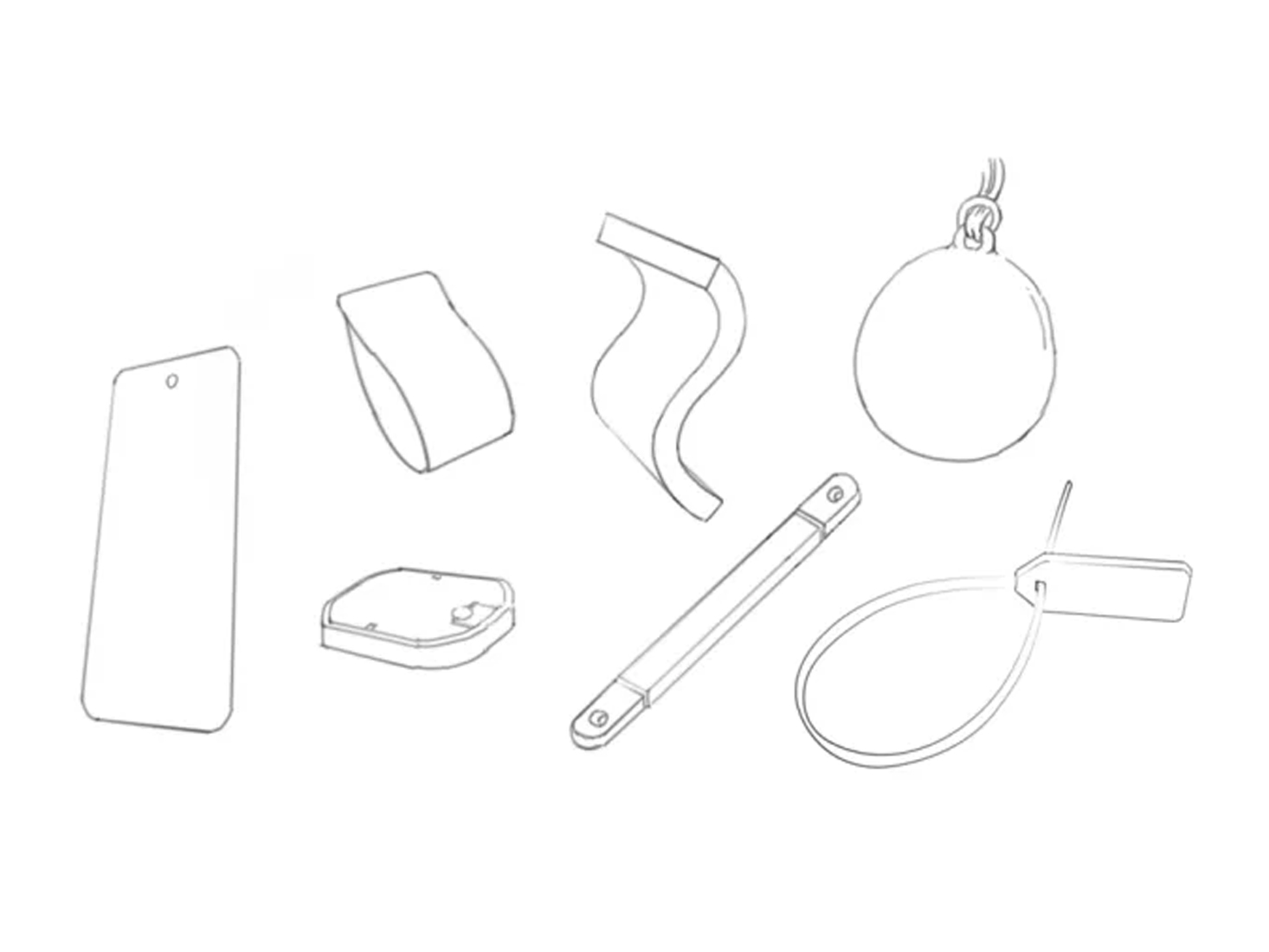 UHF RFID标签常见的8种形态及应用