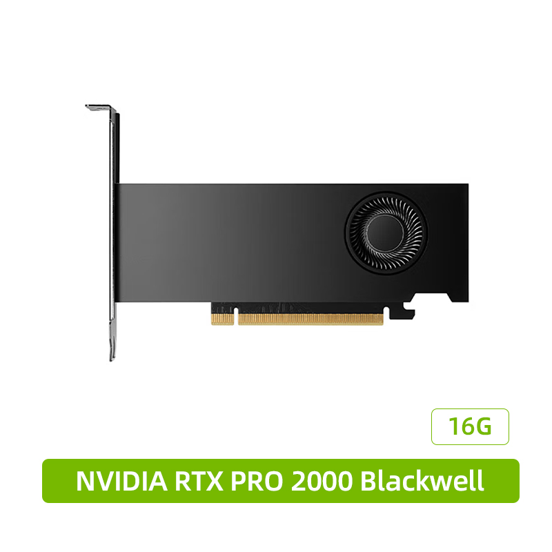 NVIDIA RTX PRO 2000 Blackwel半高专业绘图显卡 AI加速计算 图形渲染显卡