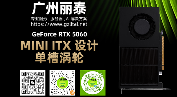 广州丽泰 RTX 5060单槽涡轮显卡完整解析