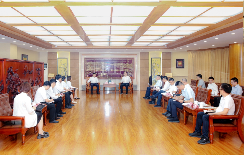 潮州市委书记何晓军会见苏如春一行——开展务实合作 助力养老服务体系建设