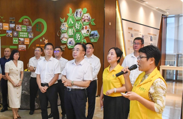 广东省民政厅党组书记丁红都再度视察华邦美好家园养老集团——持续发挥先行经验 服务中国老龄社会