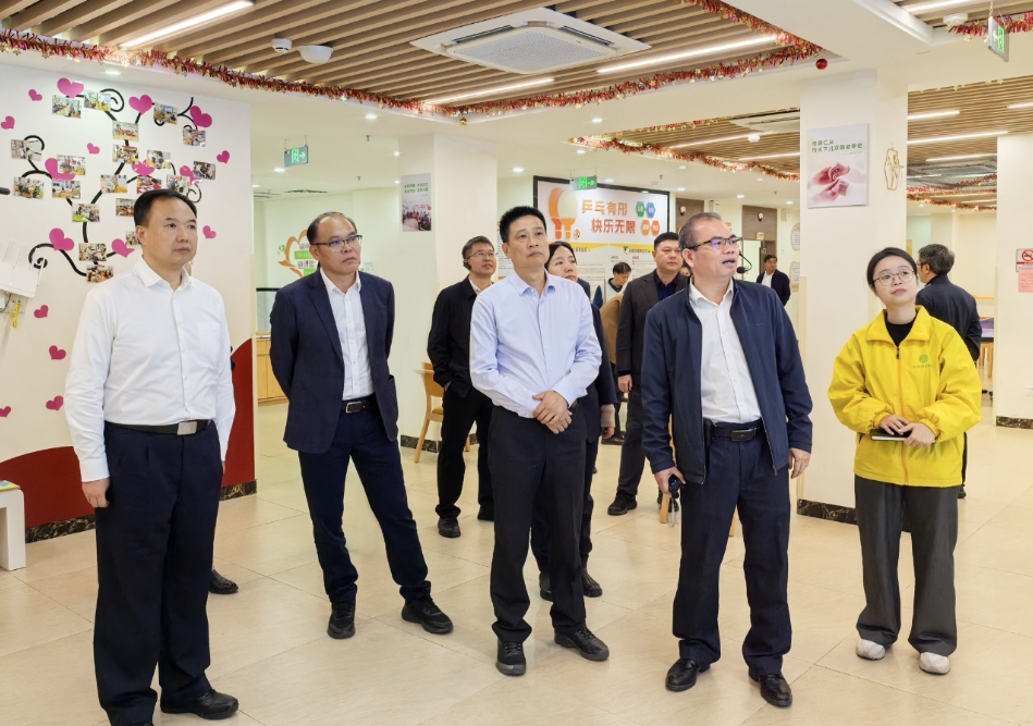 清远市市长温文星再度调研华邦美好家园运营的清新区综合养老服务中心