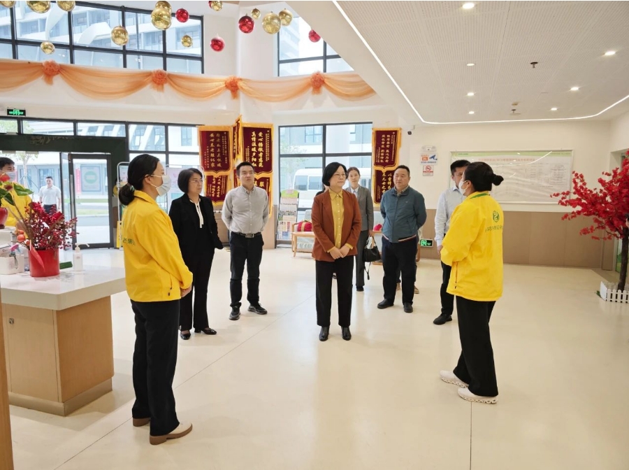 广州市民政局党组书记、局长苏佩一行调研华邦美好家园（海口）孝慈苑
