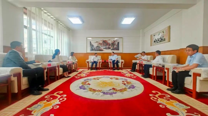 兰州市副市长段廷智会见苏如春一行——深化合作 共赢发展