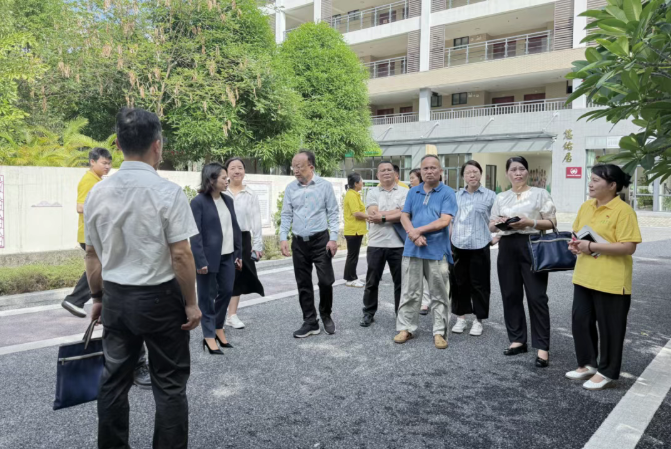 南宁市民政局党组书记、局长唐小若率队调研华邦美好家园（南宁江南）孝慈苑