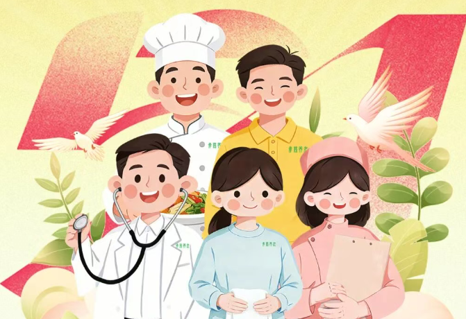五一劳动节 | 劳动最光荣 孝慈护晚晴