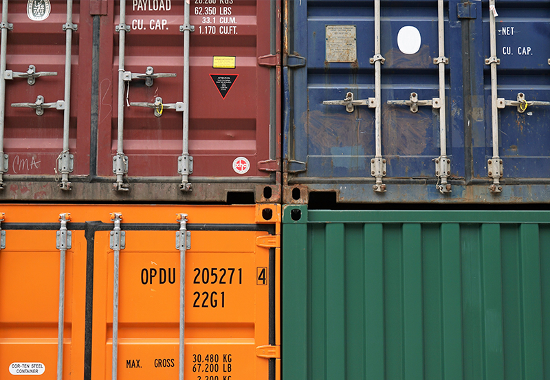 Second-hand container sale