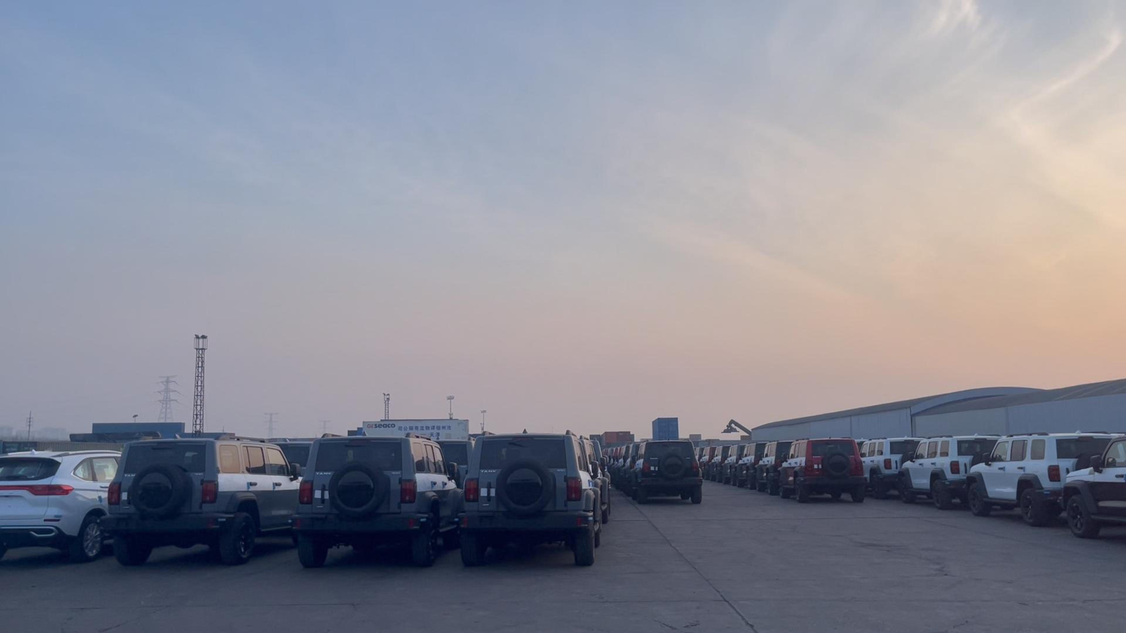 2024年3月13日 晟铁助力中国车企出海