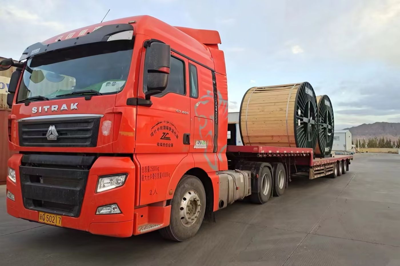 2024年2月 纳沃伊电缆项目换装完成