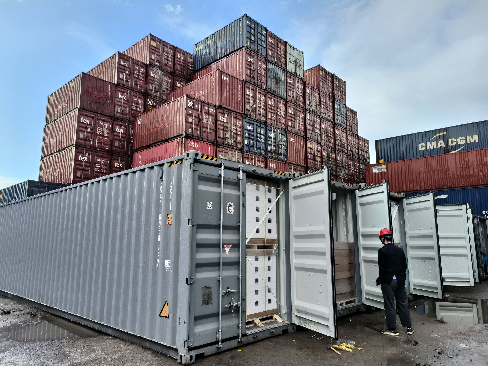 2024年6月7日 长城汽车120*40hq验货