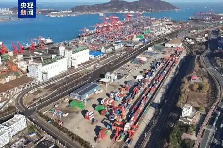 2025年中哈（连云港）物流合作基地运量突破7.5万标箱