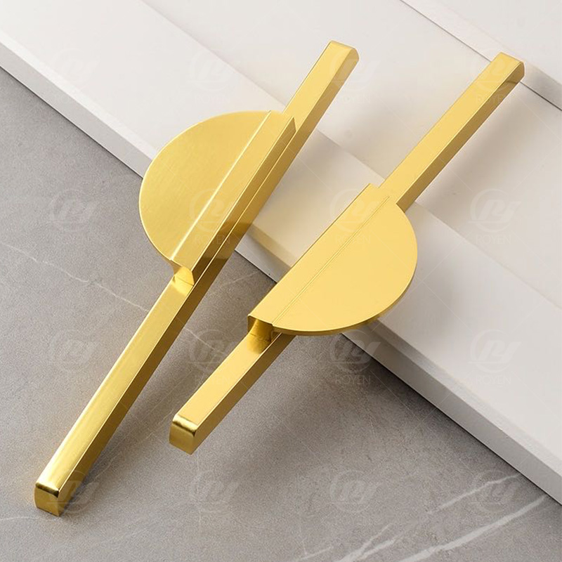 Luxury Aluminum Hardware Furniture Handle Knobs Profiles For Kitchen Cabinets Large Inventory