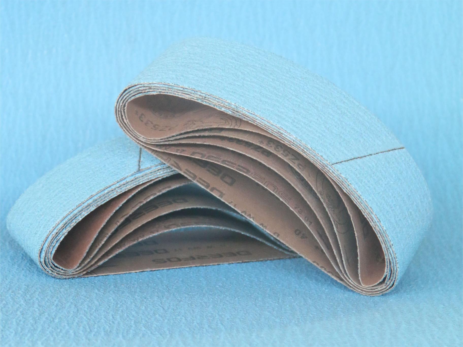 DEERFOS PZ533, a zirconia abrasive belt with high market share and recognition