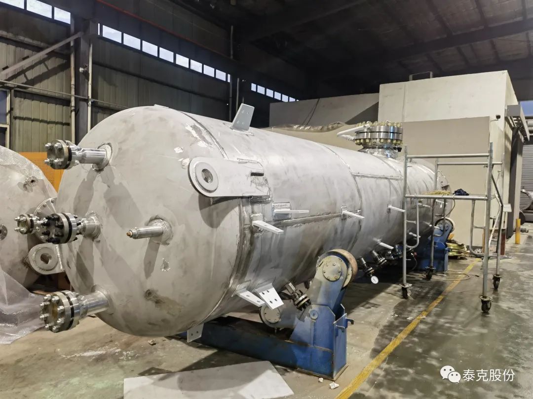 挑战自我，再次突破——泰克高压水罐竣工出厂