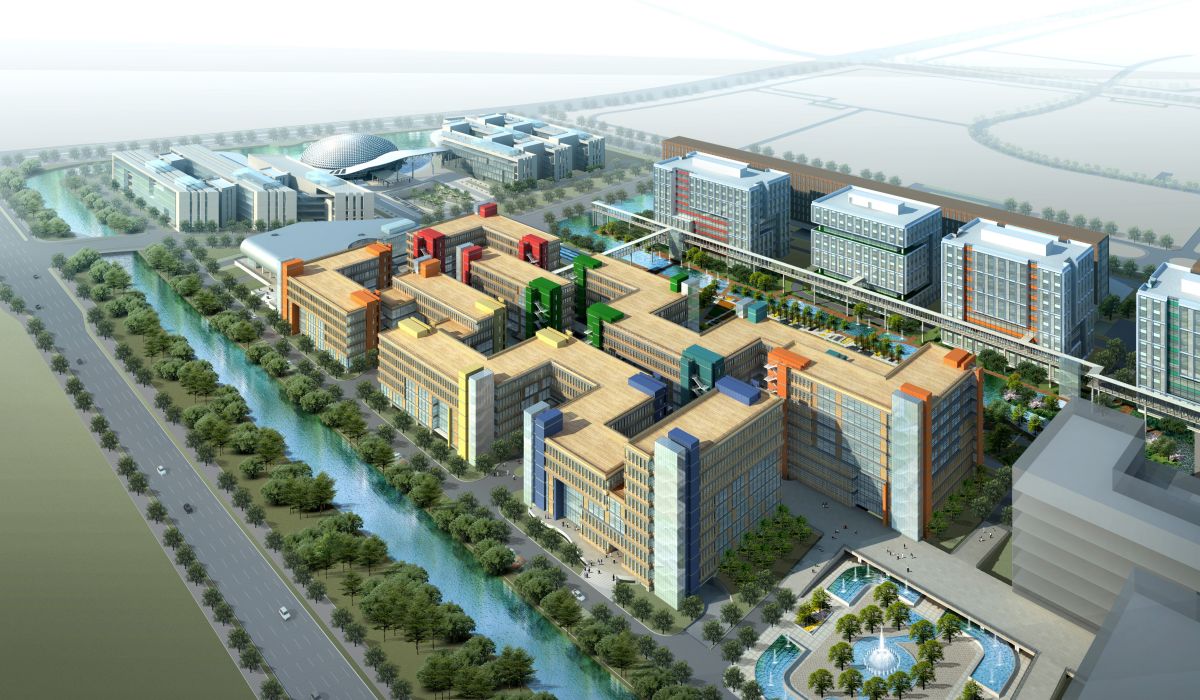 1200x700 江苏苏州创意园          2011年全国建筑工程装饰奖