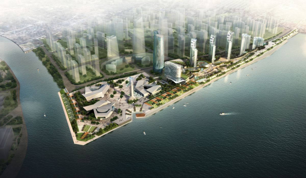 滨江综合体（两河交汇处）