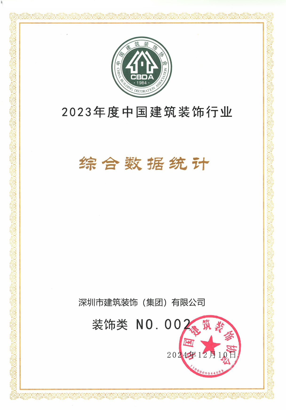 2023年度中国建筑装饰行业-综合数据统计-装饰类NO.002_page-0001