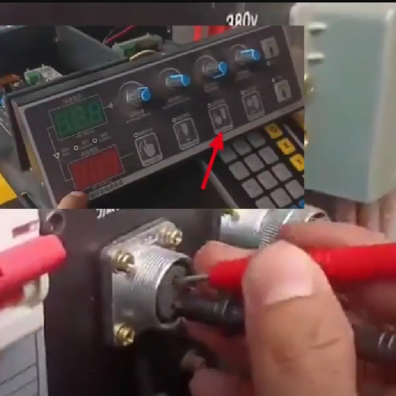 CNC plasma find problem position by Multimeter step by step
