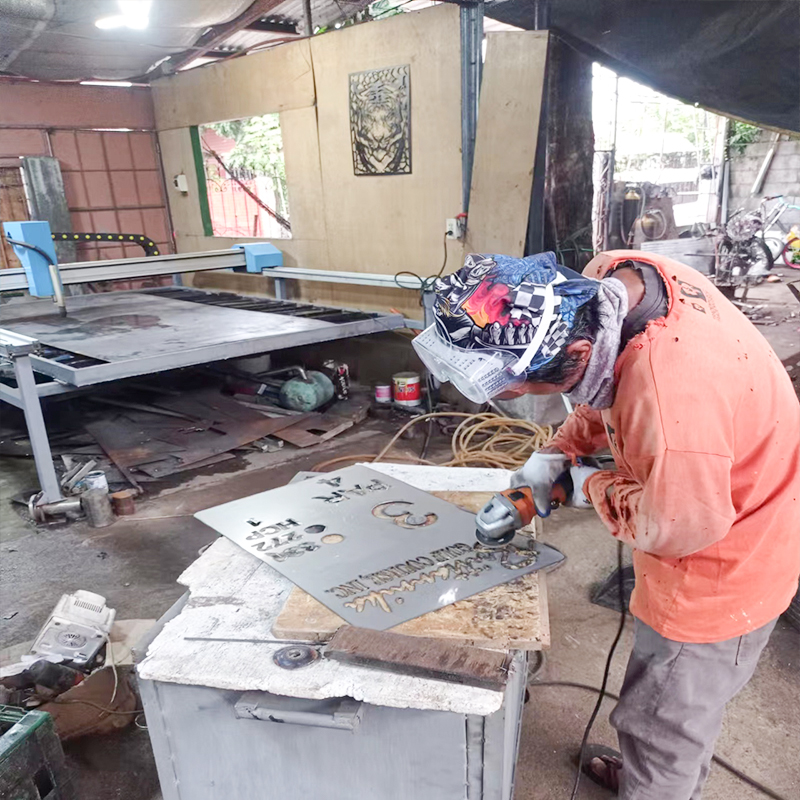 Portable Gantry CNC Plasma cutting mahcine easy install user from newbie to professional just 2days