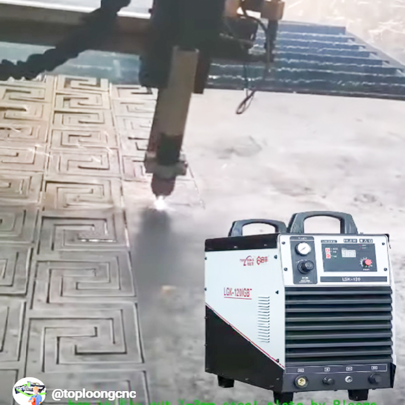 how to set fly cut cnc plasma 1-3mm steel sheet