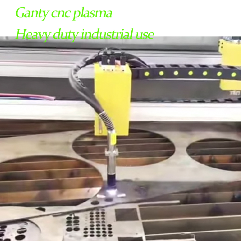 Dual drive feet rails gantry cnc plasma cutter faster cutting stable quality kerf cut