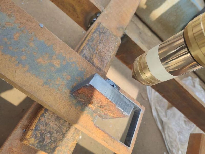 Laser likely thick steel plate hole cutting 200A water chill HD plasma FY402 TORCH