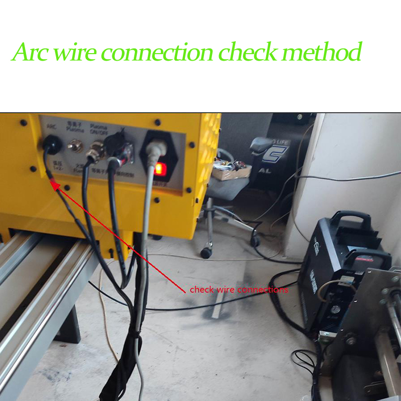 cnc plasma not arcing THC F2100 connection problem test method