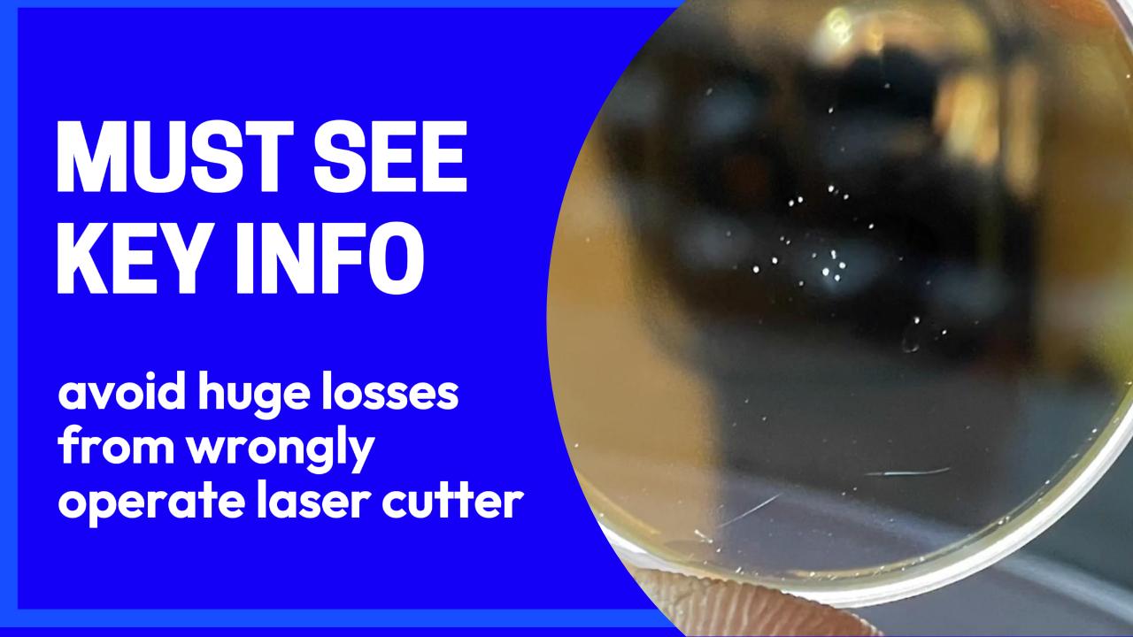 laser lense new user must see key infor avoid operate wrong and huge losses