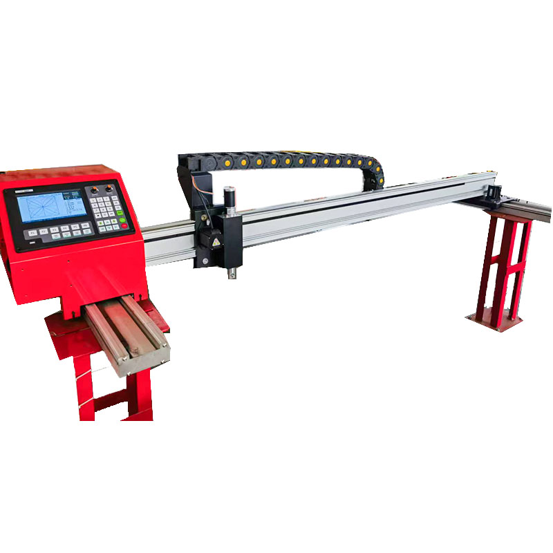 F2300K Gantry CNC Plasma cutting machine fast speed automatic cut drawings dxf dwg files