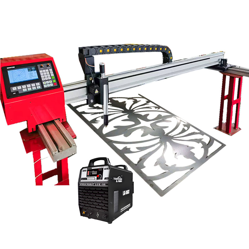 Light Gantry CNC Plasma cutting machine system user workshop cut design drawings