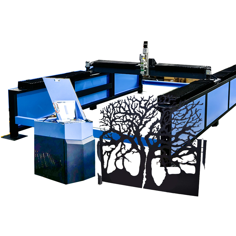 2mm Aluminum sheet cnc fiber laser cutter connect to air compressor #aluminum #lasercuttingmachine