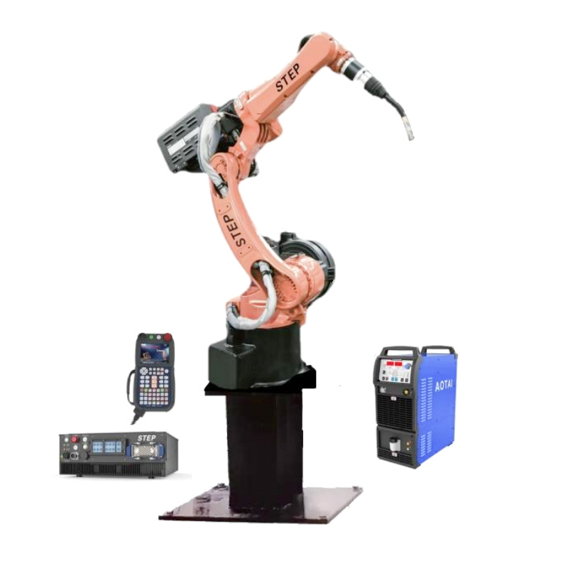 Three-axis rotary welding platform work piece can be converted at an angle in all positions #robot