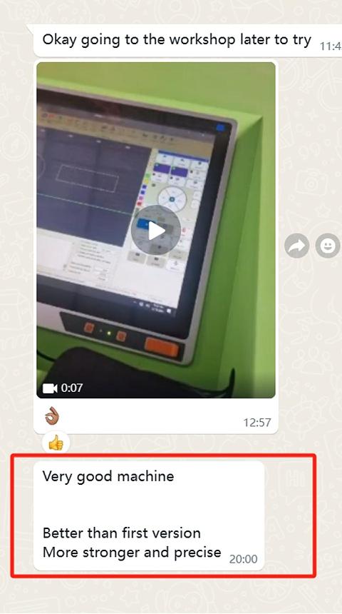 Model 2 CNC laser cutting machine self make base support greatly lower cost stable clean fast cutter