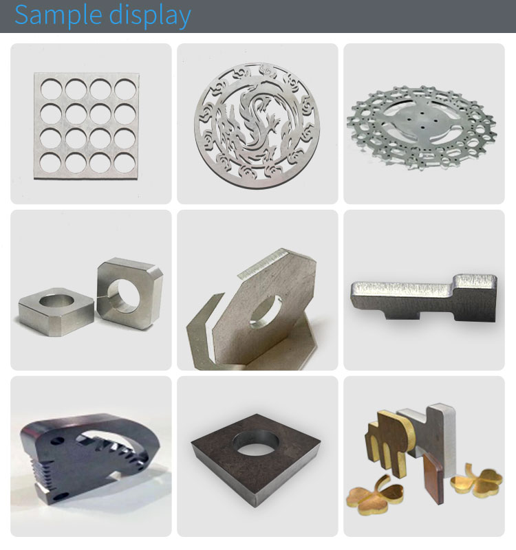 PORTABLE CNC LASER CUTTING MACHINE gantry laser cnc For AD advertising metal logo processing