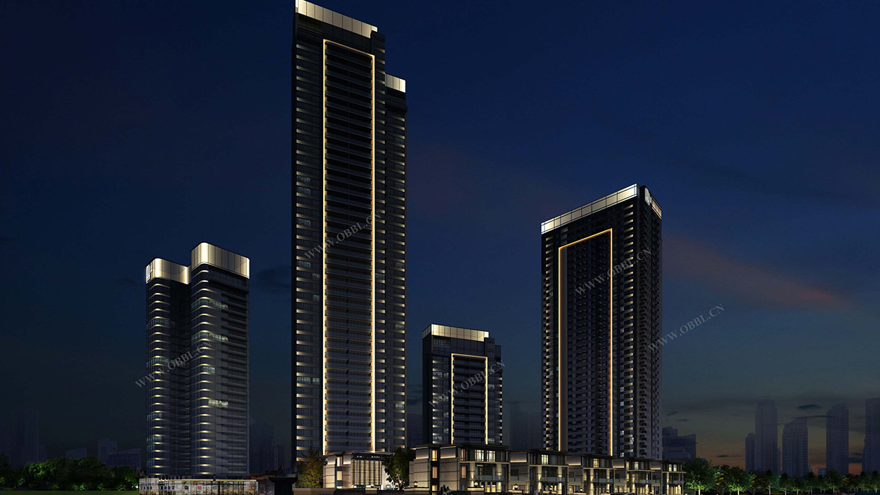 广州市番禺区-金地番禺万博项目照明工程