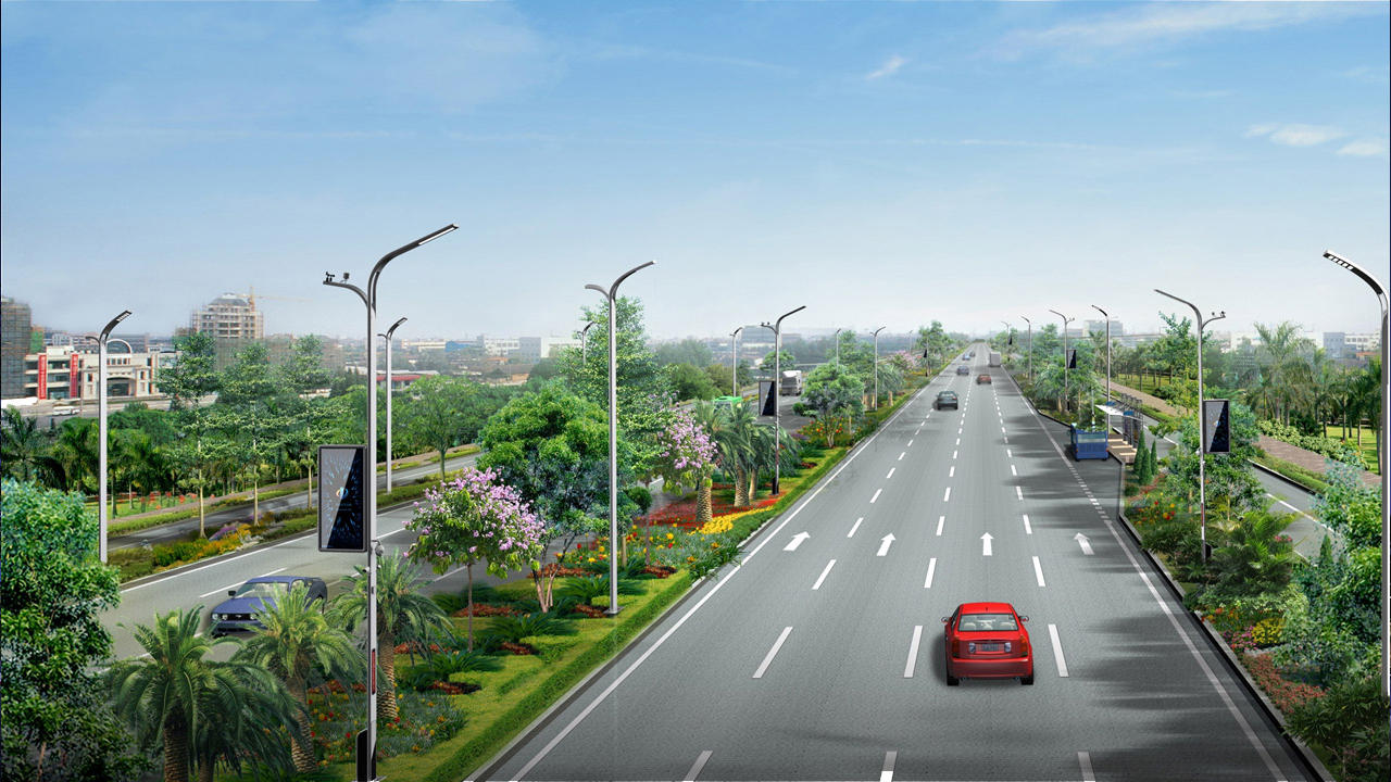 智慧道路路灯