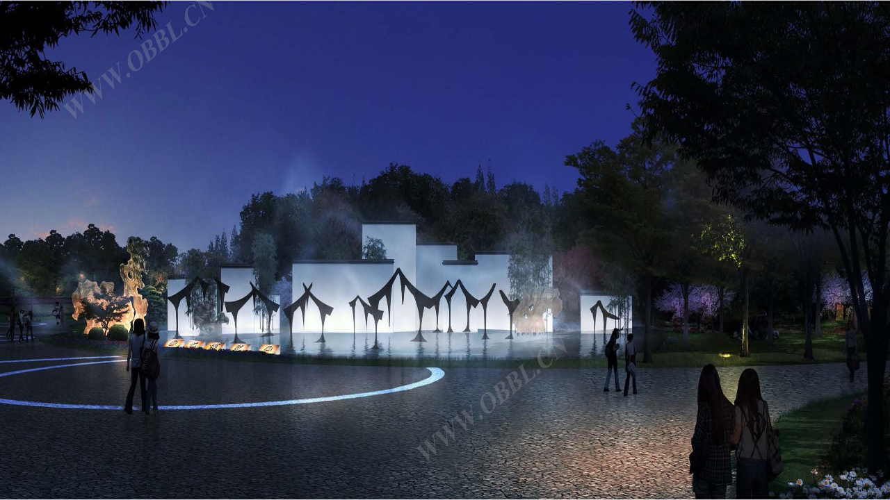 江苏省园艺博览会博览园照明工程