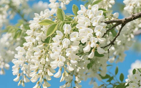 伊川县彭婆镇磨洼村第四届槐花采摘暨电商直播季盛大启幕