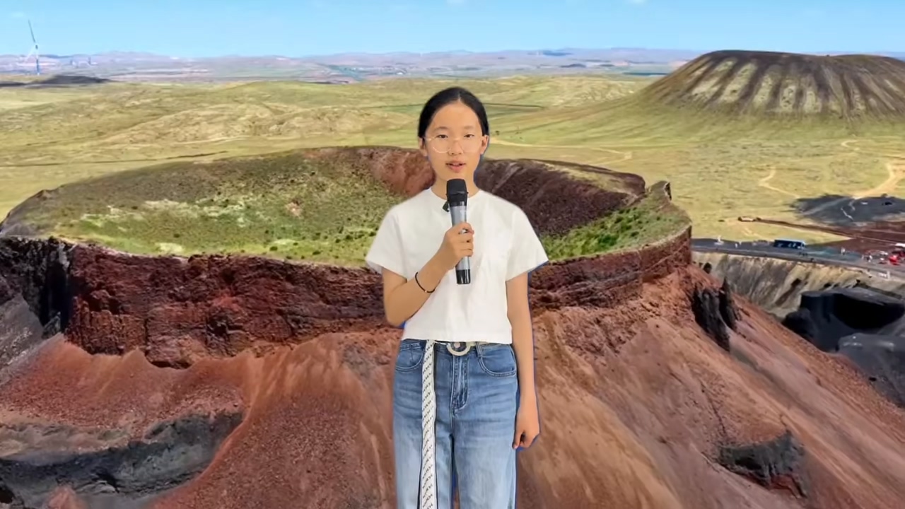 呼和浩特市新城区国星中学初一5班张梓淇推介乌兰哈达火山