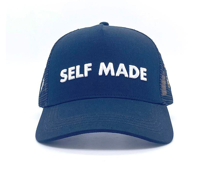 3D Embroidery Fabric Patch Mesh Trucker Cap