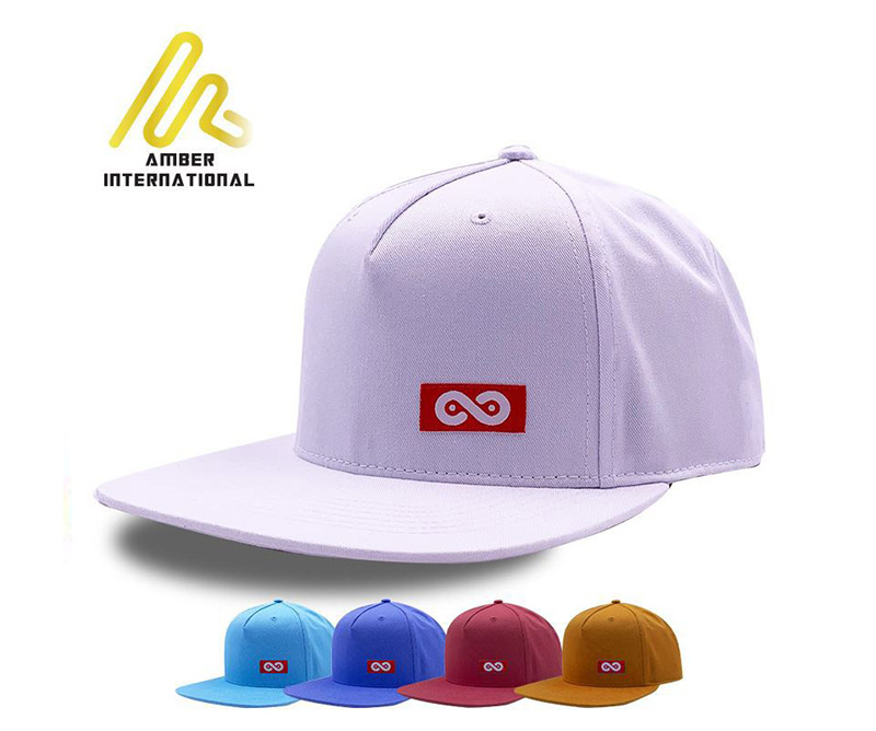 Flat Visor Floral Printing Snapback Hats